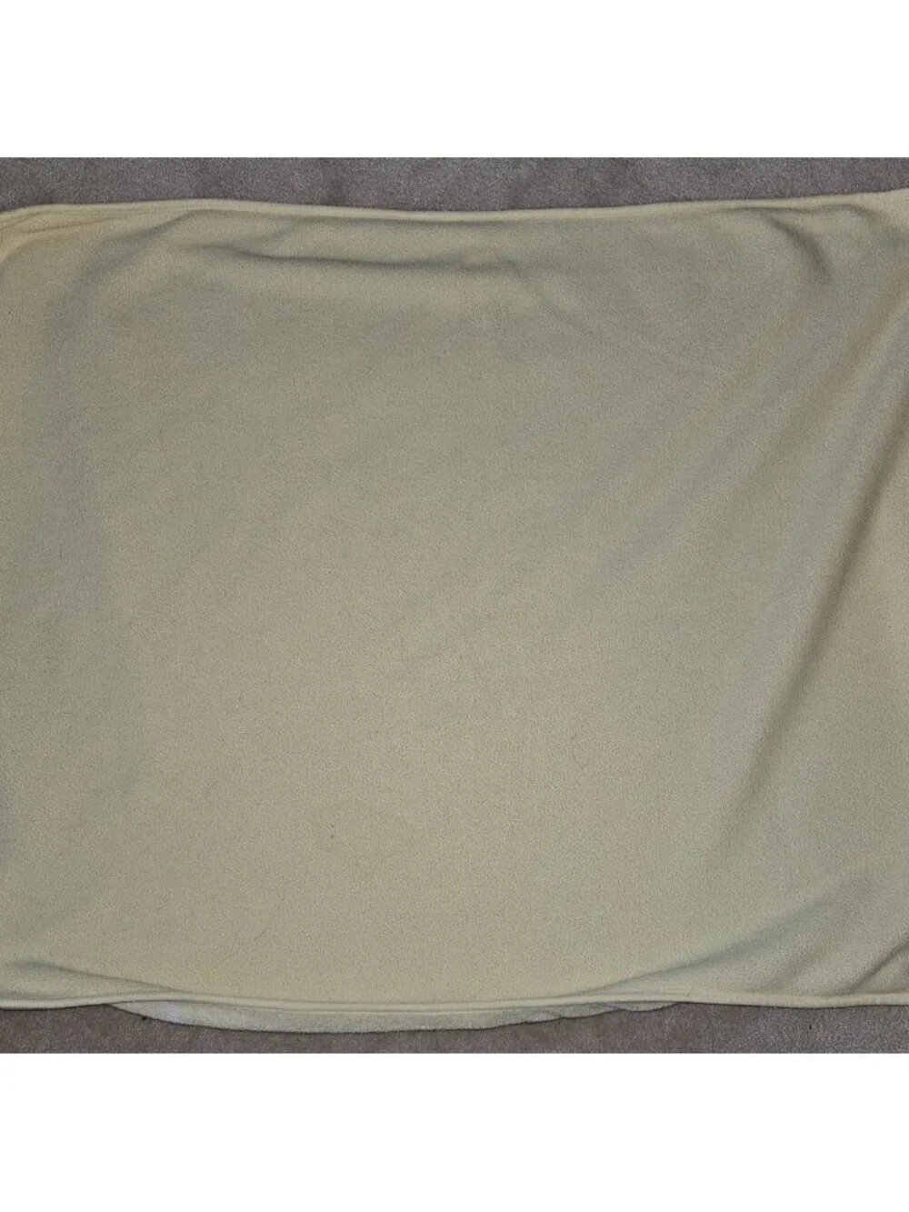Carter's Child of Mine Yellow White Polka Dot Elephant Baby Blanket Fleece
